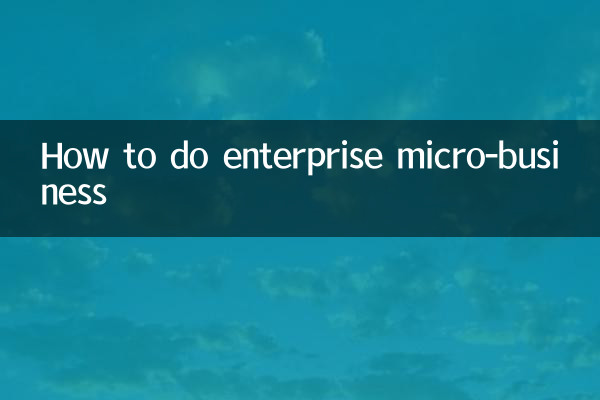 Cómo hacer microempresas empresariales