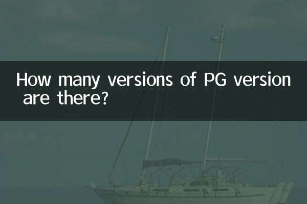 Wie viele Versionen der PG-Version gibt es?