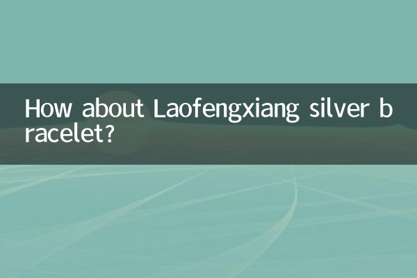 Laofengxiang 실버 팔찌는 어떻습니까?