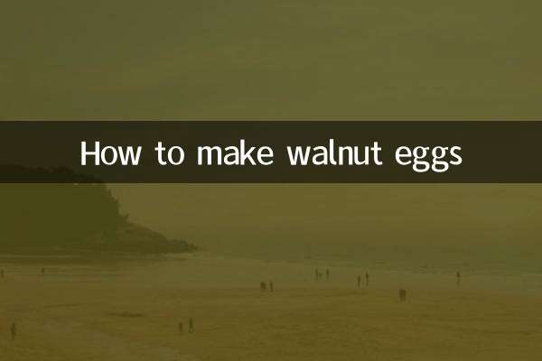 Wie man Walnusseier macht