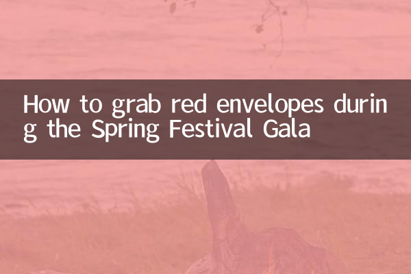 Come prendere le buste rosse durante il Gala del Festival di Primavera