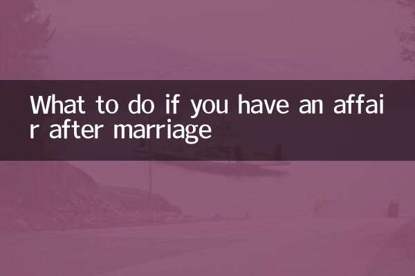 Qué hacer si tienes una aventura después del matrimonio