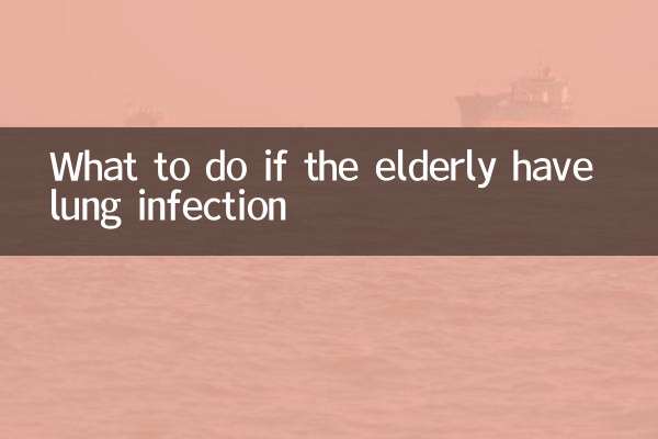 Qué hacer si los ancianos tienen infección pulmonar