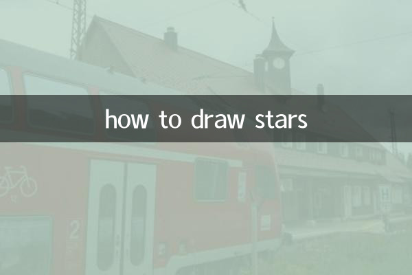 come disegnare le stelle