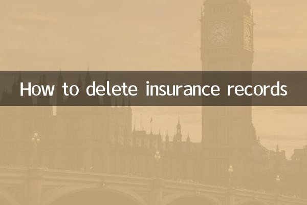 So löschen Sie Versicherungsunterlagen