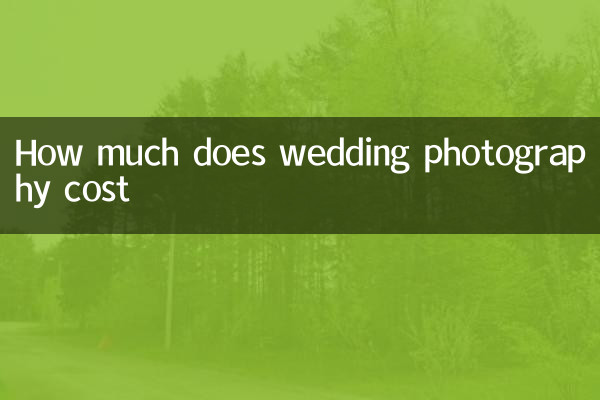 Combien coûte une photographie de mariage