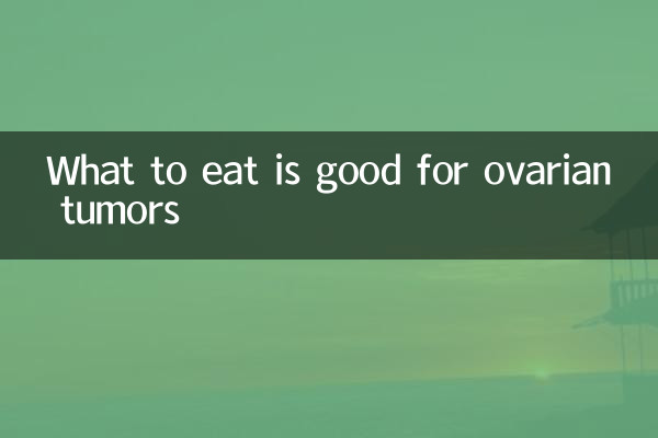 O que comer é bom para tumores ovarianos