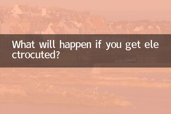 Que se passera-t-il si vous êtes électrocuté ?