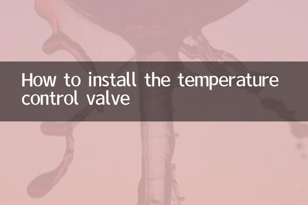 Come installare la valvola di controllo della temperatura