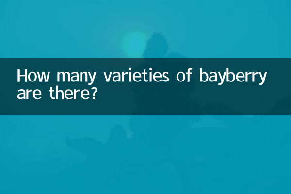 杨梅有多少品种