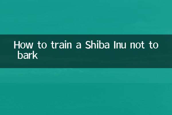 Cómo entrenar a un Shiba Inu para que no ladre