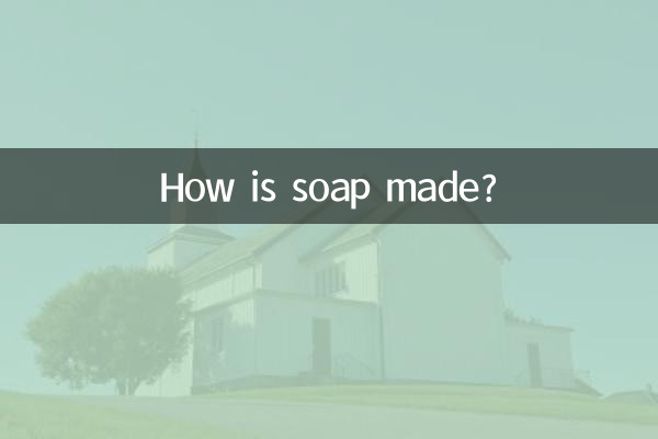 ¿Cómo se hace el jabón?