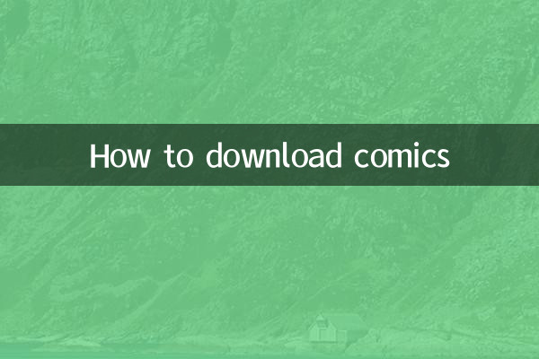 How to download comics