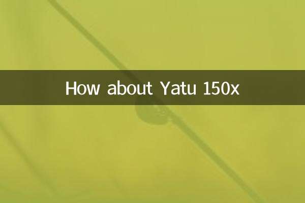 ¿Qué tal yatu 150x?