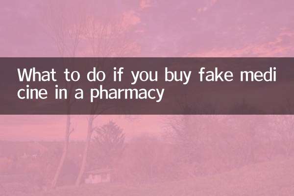 Qué hacer si compra medicina falsa en una farmacia