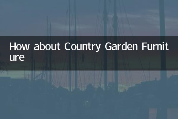 Wie wäre es mit Country Garden Furniture