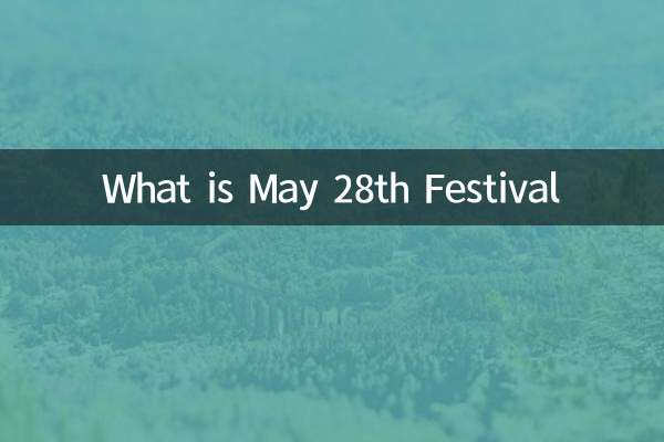What is May 28th Festival