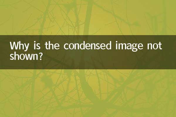چرا تصویر متراکم نشان داده نشده است؟