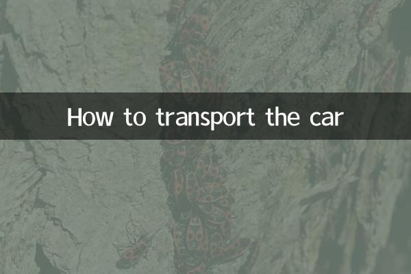 How to transport the car
