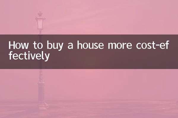 집을 더 저렴하게 구입하는 방법