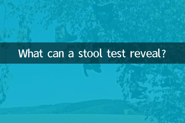 Was kann ein Stuhltest verraten?