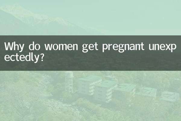 Why do women get pregnant unexpectedly?