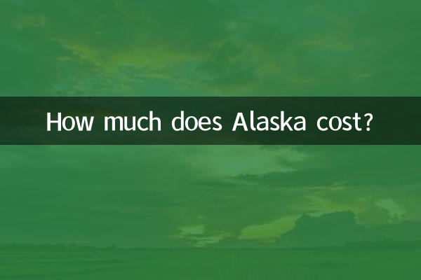 How much does Alaska cost?