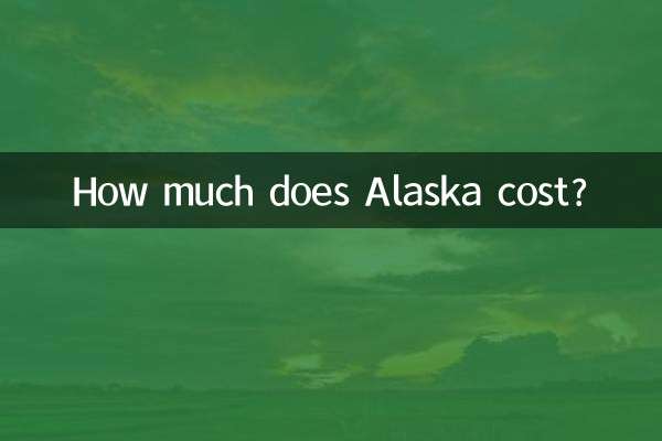 How much does Alaska cost?