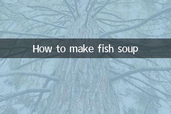 How to make fish soup