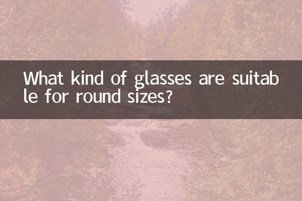 Que tipo de óculos são adequados para tamanhos redondos?