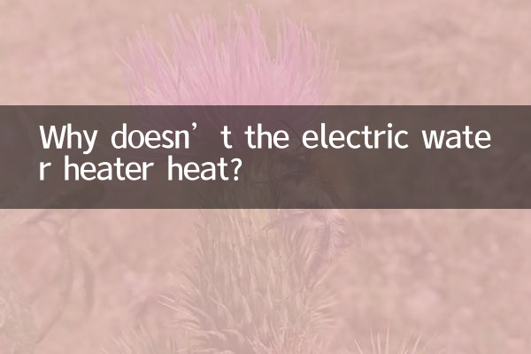 電熱水器怎麼不加熱