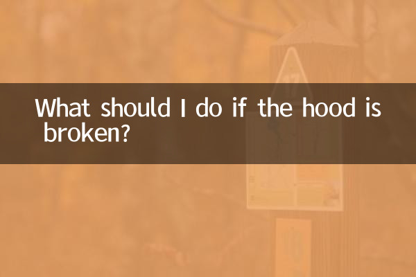 ¿Qué debo hacer si se rompe el capó?
