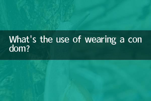 ما فائدة ارتداء الواقي الذكري؟