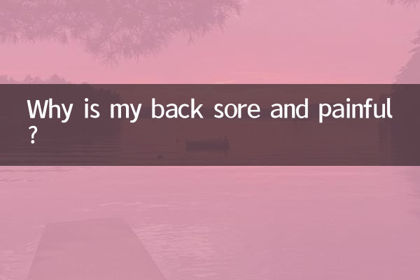 میری کمر کی تکلیف اور تکلیف دہ کیوں ہے؟