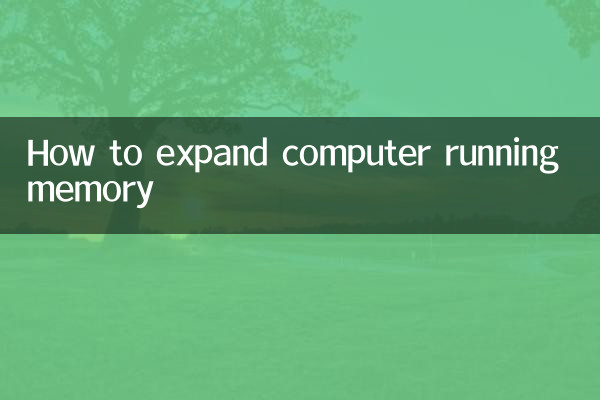 কম্পিউটার চলমান মেমরি কিভাবে প্রসারিত করা যায়
