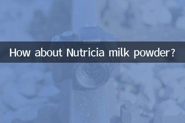 How about Nutricia milk powder?