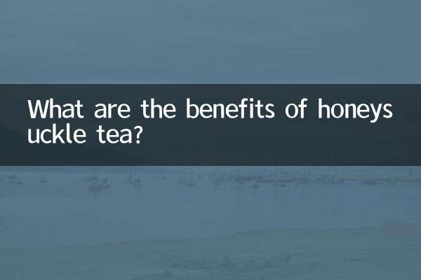 What are the benefits of honeysuckle tea?