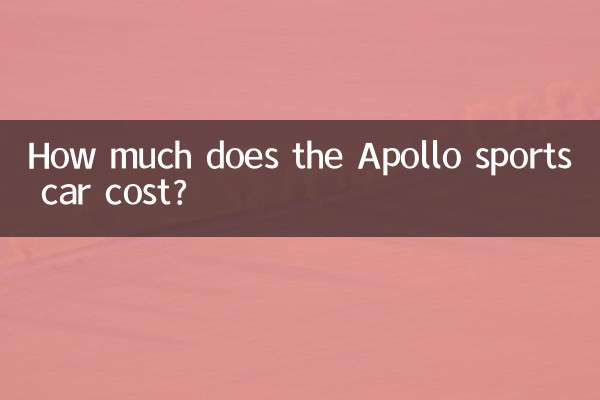 قیمت خودرو اسپورت آپولو چقدر است؟