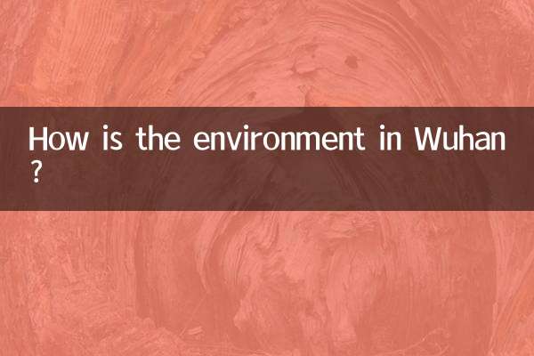 محیط زیست در ووهان چگونه است؟