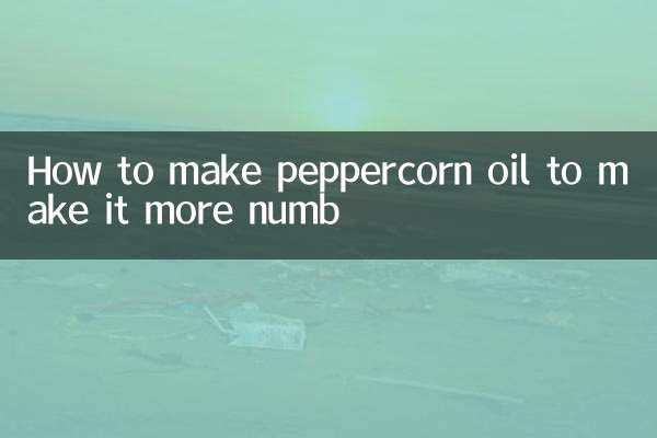 Come preparare l'olio di pepe in grani per renderlo più insensibile