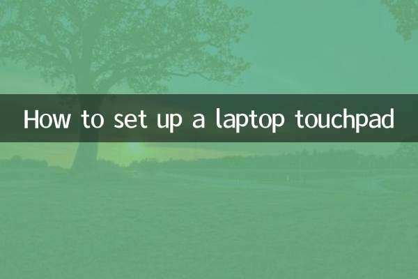 لیپ ٹاپ ٹچ پیڈ کیسے ترتیب دیں