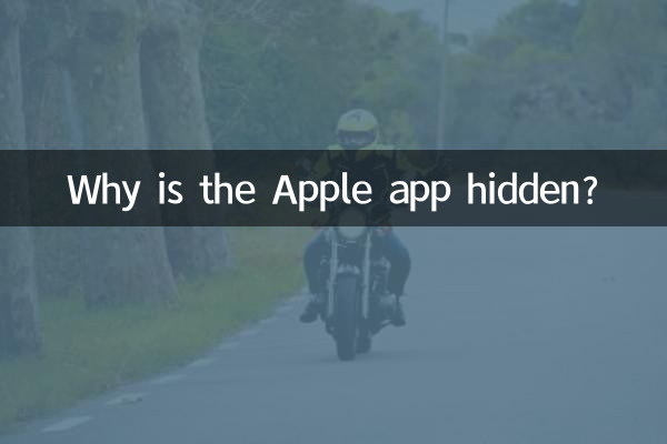 ¿Por qué está oculta la aplicación de Apple?