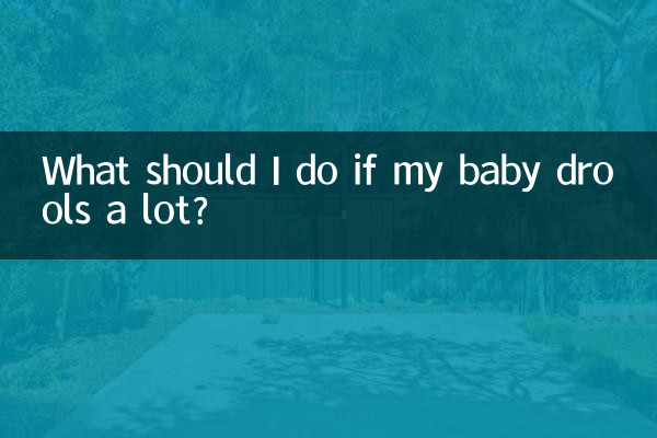 O que devo fazer se meu bebê babar muito?
