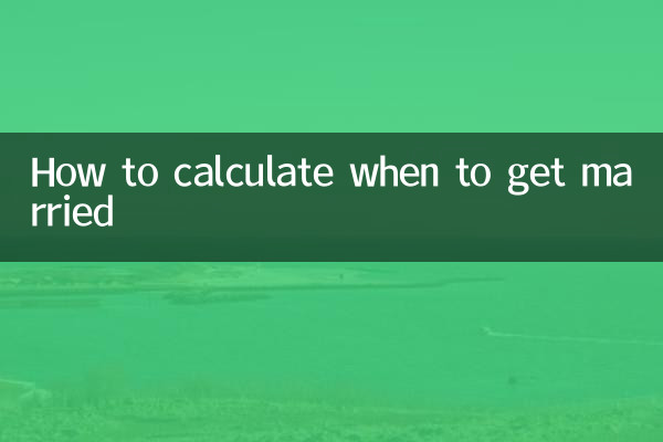 Como calcular quando se casar