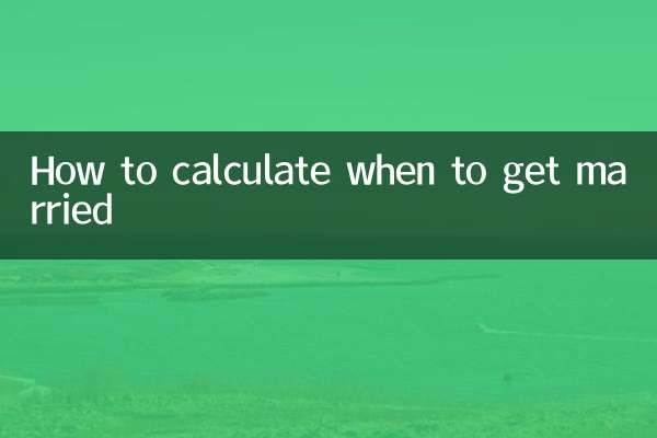 Como calcular quando se casar