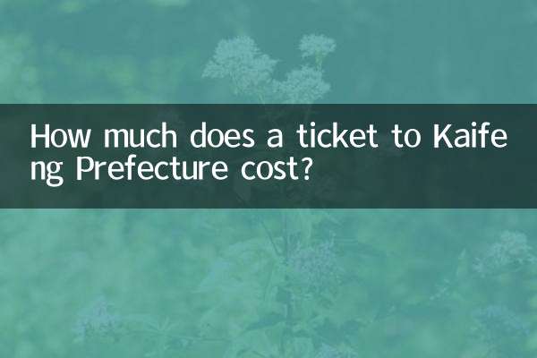 Quanto custa uma passagem para a província de Kaifeng?