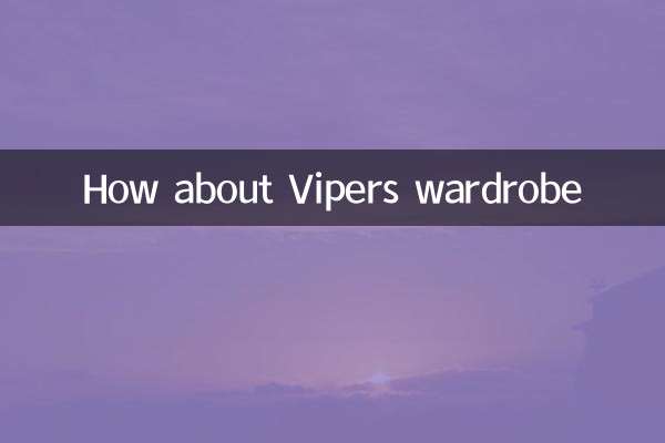 ¿Qué tal el vestuario de Vipers?