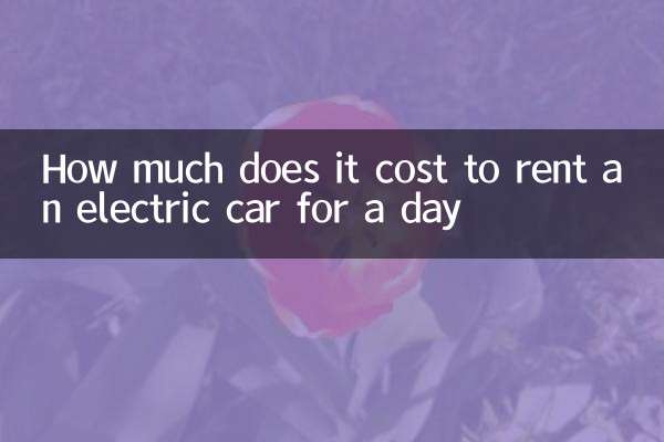 電気自動車を1日レンタルするといくらかかりますか?