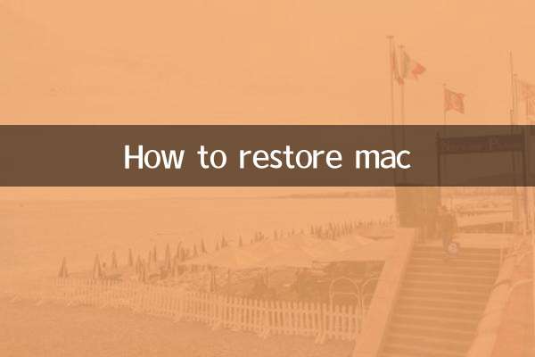 Come ripristinare mac