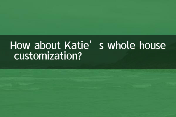 How about Katie’s whole house customization?